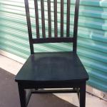 Vintage wood chair - $6