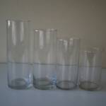 Glass Cylinders
10"- 9" -7.5" - 6"
Item: 5g, 6g, 7g, 8g