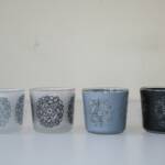 frosted- grey filigree tealight- 21g
frosted- black filigree tealight- 22g
grey filigree tealight- 23g
black filigree tealight- 24g